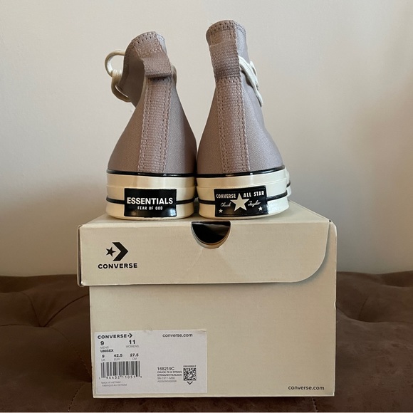 Converse Chuck Taylor Fear of God Essentials Size 9 - Picture 3 of 5